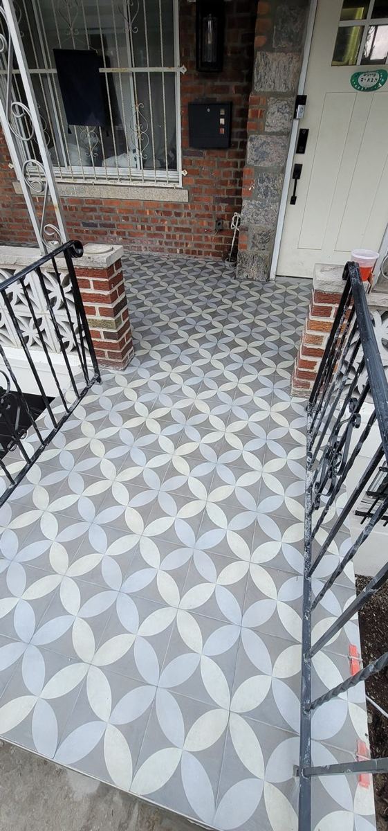 Porch tile