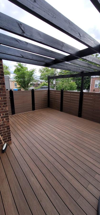 New deck and pergola